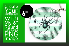 Whimsical Circle PNG Sublimation Design , Halloween Product Image 1