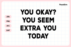 15 Funny Sarcastic Sayings SVG Bundle V1 Product Image 4