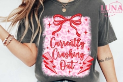 Crash Out Retro Funny Quote PNG, Sassy Sarcastic Shirt Png Product Image 5