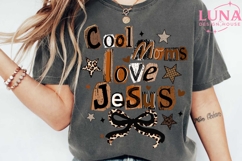 Jesus PNG, Retro Jesus Shirt png, Christian Png, Cool Moms Product Image 6