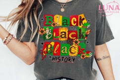 Black History Month PNG, My History Is Strong, Afro American Product Image 4