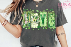 Lucky Shamrock Png, Blessed Vibes Png, Not Lucky Simply Png Product Image 4