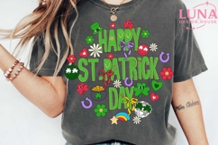 Happy St Patrick Day Png, Lucky Shamrock Png, Coquette Png Product Image 4