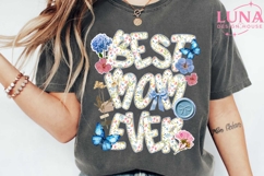 Best Mom Ever Png, Funny Mom Png, Cute Mama Png Product Image 6