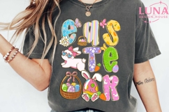 Preppy Coquette Easter Egg Png, Easter Egg Png, Happy Easter Product Image 6