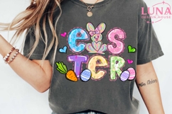 Bunny Happy Easter png, He is risen png, Carrot Bow Clipart Product Image 4