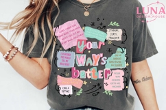 Christian Retro Png Jesus Way Your Way's Better Sublimation Product Image 6