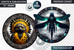 Native American Animal totem spirit Clipart, tribal PNG Product Image 1