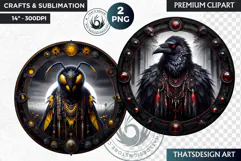zodiac,Native American Animal totem spirit Clipart, tribal Product Image 1
