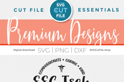 EEG Tech svg - an electroencephalograph svg, diagnostician Product Image 2
