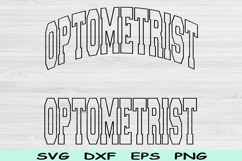 Optometrist Svg Cut File, Optometrist Png Optometry Svg File Product Image 1