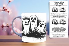 Halloween Critter Mug 11oz/15oz Wrap PNG Product Image 1