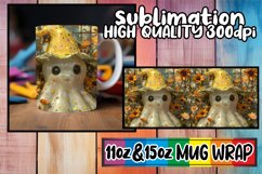 Autumn Enchantment: 3D Mug Sublimation Wraps - Halloween Product Image 1
