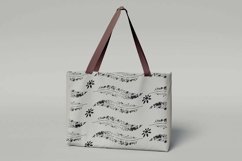 Black &amp; White Floral V03 Seamless Patterns Collection Product Image 3
