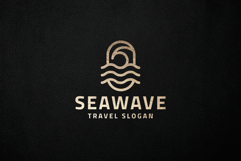Sea Wave Travel &amp; Marine Logo Product Image 1