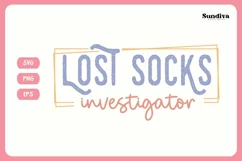 Funny Mom Quotes SVG Vol. 2 | Lost Socks Investigator Product Image 3