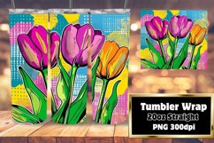 Radiant Flower Pattern Sublimation Wraps Product Image 1