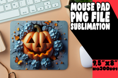 UNIQUE MOUSE PAD INSPIRATIONAL IDEAS, 3D Pumpkin Product Image 1