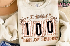 I Tackled 100 Days Of School Png 100 Days of School Football Product Image 6