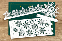 Christmas lantern svg bundle, paper snowflake template Product Image 6