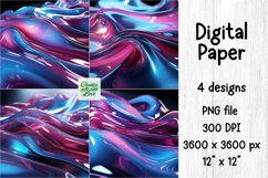 Abstract Digital Paper | PNG Background | Wall | Tumbler Product Image 1
