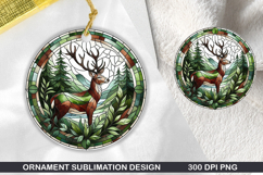 Animals Stained Glass Ornament Bundle, 30 High-Quality PNG Product Image 15