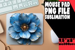 Enchanted Spring: Sublimated Mouse Pad Designs Design PNG Product Image 1