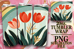 Cozy Gifts 20oz tumbler wrap, Rainbow Product Image 1