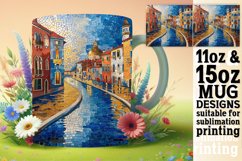 Sparkling Bluebell Beauty Mug Design: Sublimation, 11oz &amp; 15 Product Image 1