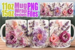 Springtime Bliss Mug Wrap - Sublimate Charm Product Image 1