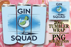 CHEERFUL PRESENT 20oz TUMBLER WRAP, Retro Food Product Image 1