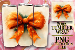 ENCHANTING JOY 20oz TUMBLER WRAP, Christmas Product Image 1