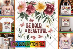 Cozy TSHIRT Gift Ideas PNG, Flower Quote Product Image 1
