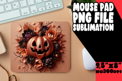CHEERFUL DESK MAT ARTISTIC MAGIC, 3D Pumpkin Product Image 1