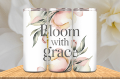 Positive Affirmations 20oz Tumbler wrap Inspirational Quotes Product Image 1