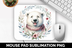 Cute Animals Mouse Pad Bundle, Sublimation Mouse Pad PNG Product Image 14