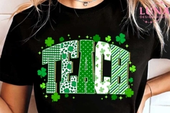 Teach Png, Teacher Png, St Patricks Day Png, Lucky Teacher Product Image 5
