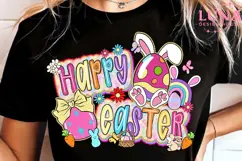 Brushstroke Happy Easter png, Coquette carrot png Product Image 6