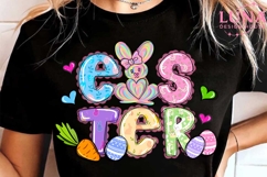 Bunny Happy Easter png, He is risen png, Carrot Bow Clipart Product Image 5