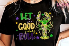 Happy Mardi Gras Png, Mardi Gras PNG, Fleur De Lis coquette Product Image 6