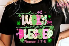 Not Lucky Simply Blessed png, Patrick png, Coquette Png Product Image 5