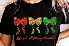 Black History Coquette Png, Celebrating the Movement Quote Product Image 5