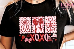 Coquette Valentines XOXO PNG, Trendy Valentine's Day Png, Product Image 6