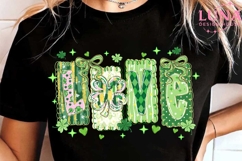 Lucky Shamrock Png, Blessed Vibes Png, Not Lucky Simply Png Product Image 5