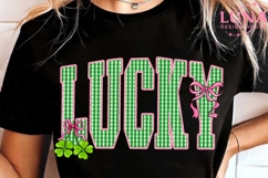 Lucky Varsity PNG St Patrick’s Day Png Product Image 5