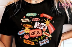 You Are Png, Inspirational Png, Motivational Png Affirmation Product Image 1