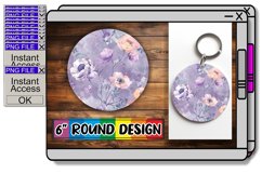 Floral Fusion: Round Sub Circle Collection Product Image 1