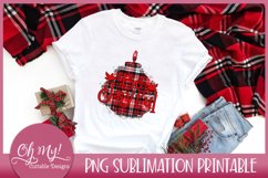 Be Joyful Christmas Sublimation Printable PNG Tshirt Design Product Image 3