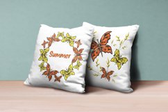 Yellow and orange butterflies jpg and png sublimation Product Image 4