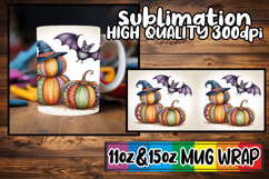 Luminous moments 11oz 15oz sublimation wrap, Pumpkin Waterco Product Image 1